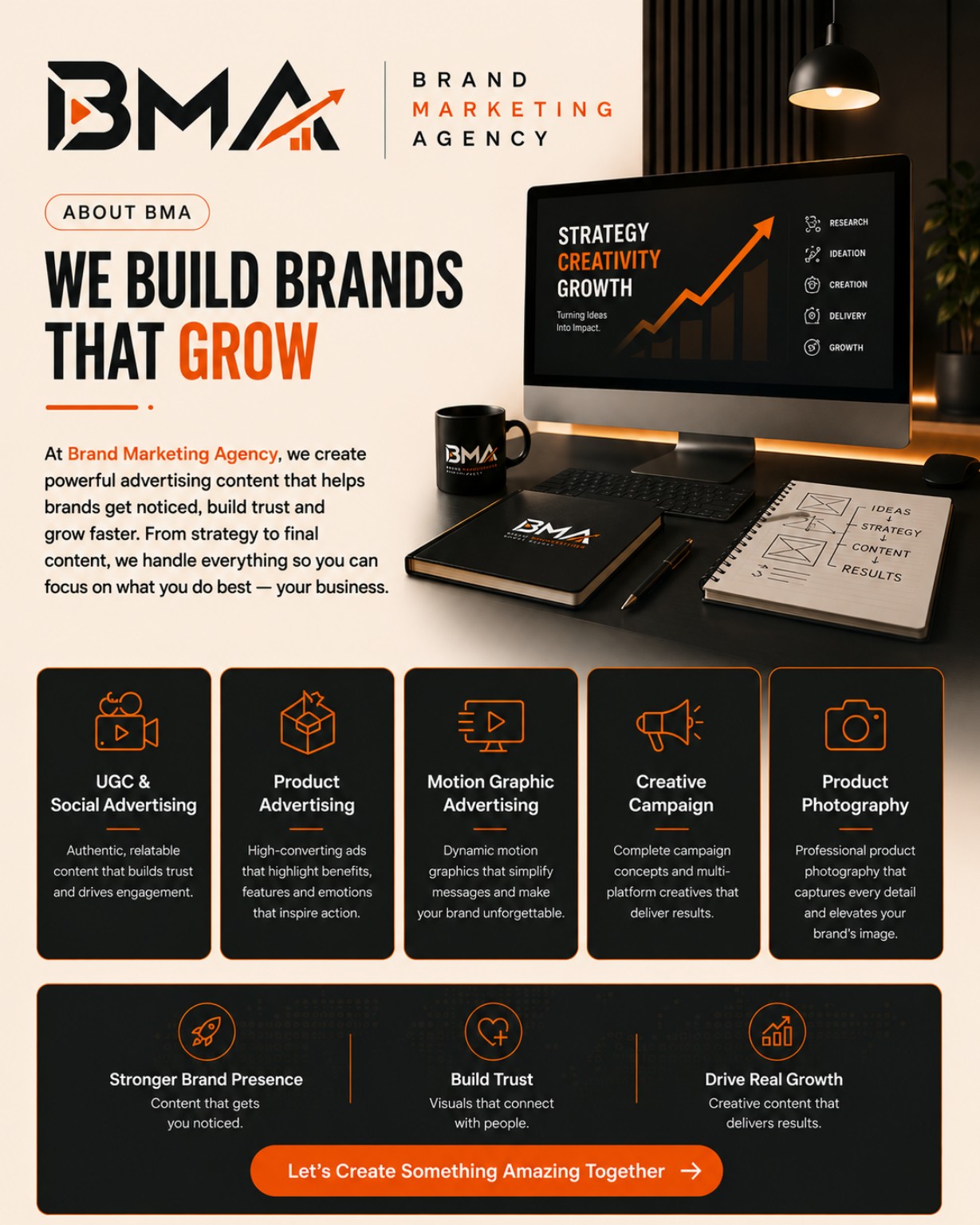 About BMA — supplied reference